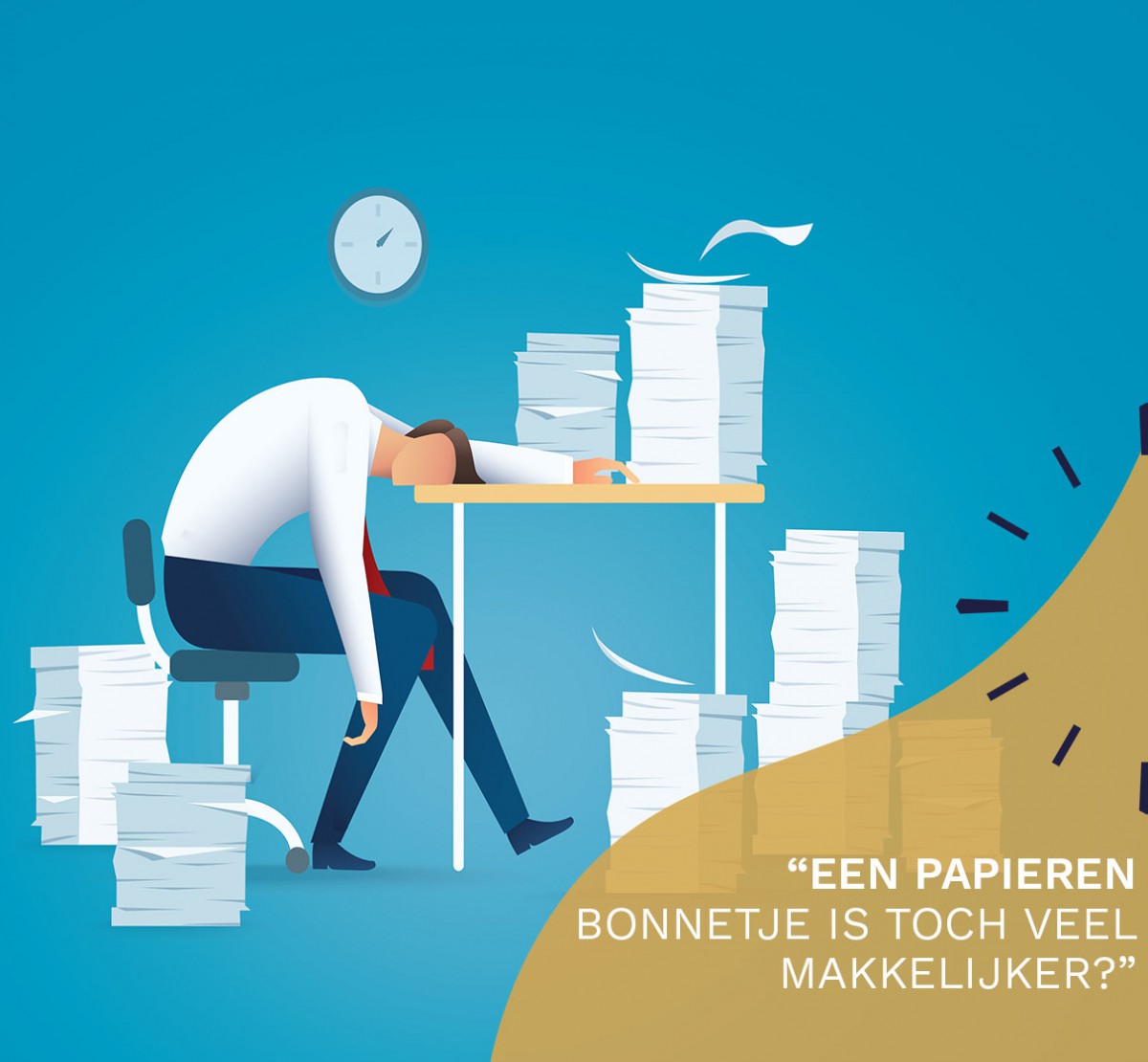 'Een papieren bonnetje is toch veel makkelijker?'