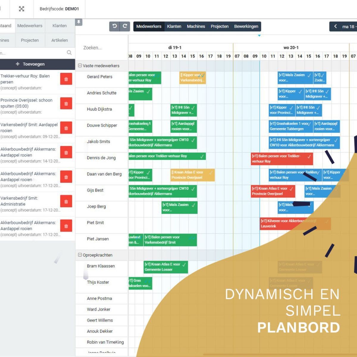 Uitgelicht: het planbord